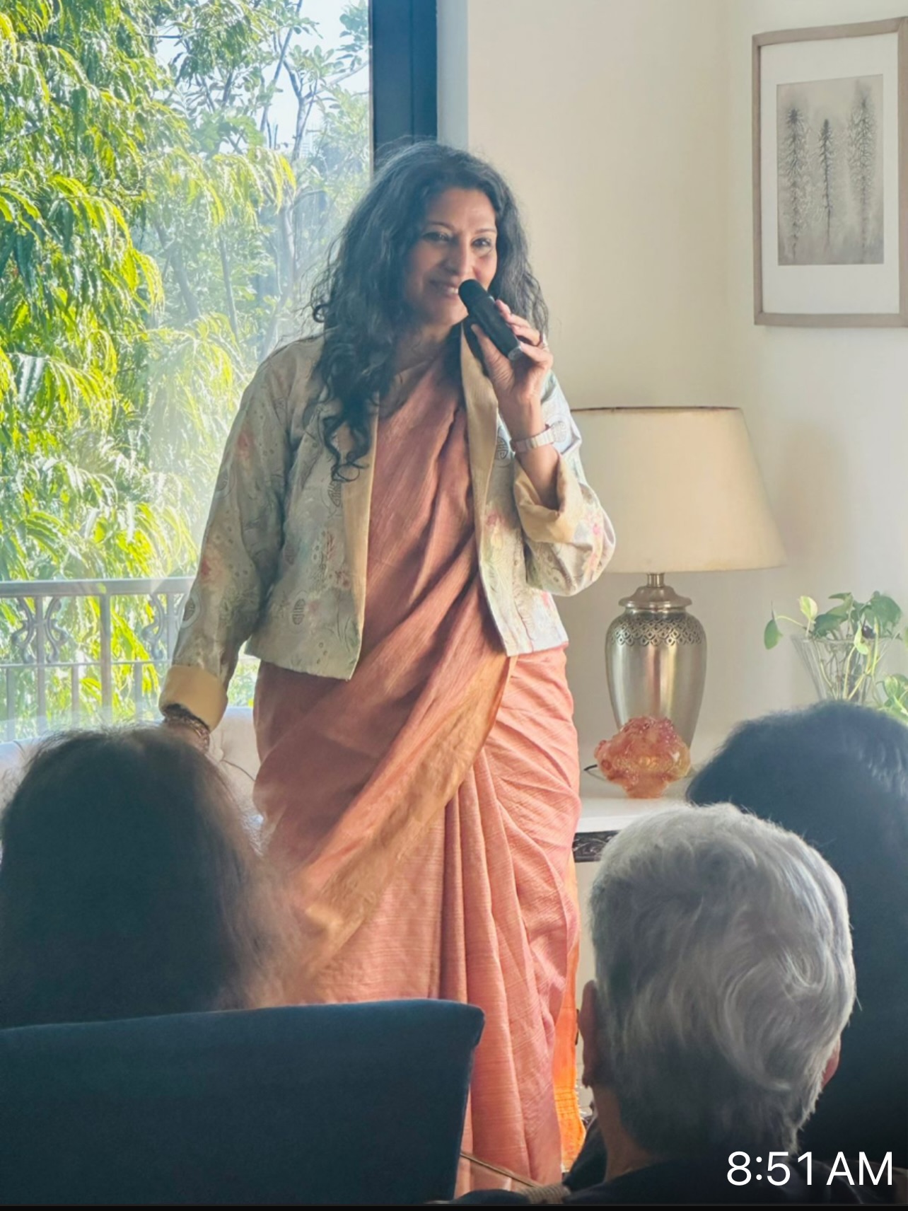 Vibha Gurtu at a live event