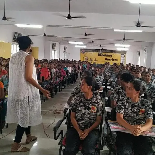 Speaking at a corporate session